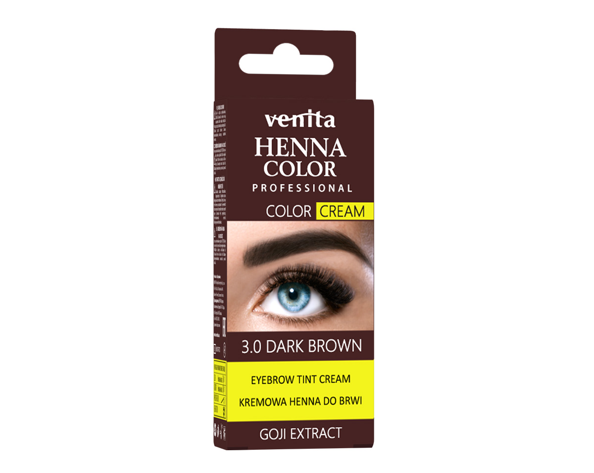 Eyebrow tint cream with Goji (Crème colorante pour sourcils au Goji) venita – Image 2