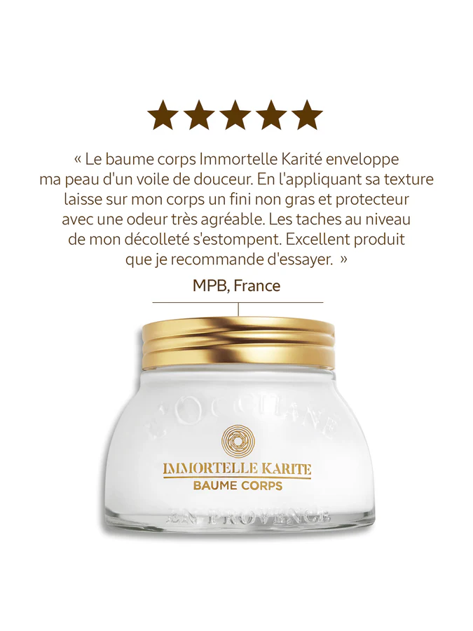 L'Occitane Baume Corps Immortelle-Karité – Image 7