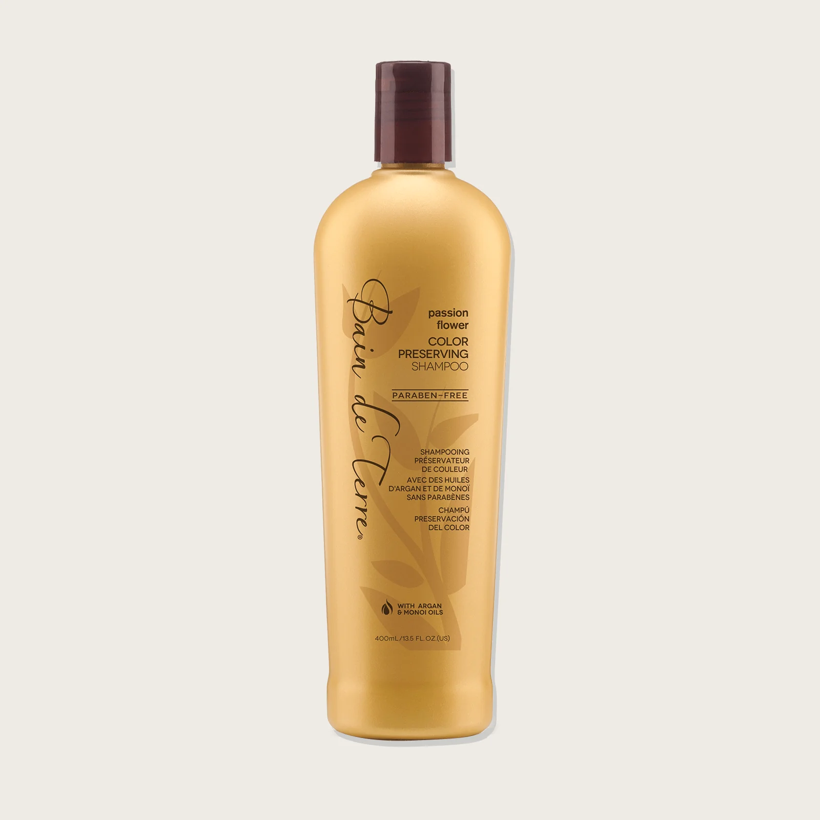 BAIN DE TERRE - Shampooing couleur Passion Flower Litre