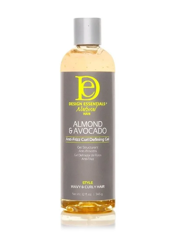 Design Essentials Almond Avocado Anti Friz Curl Defining Gel 12oz