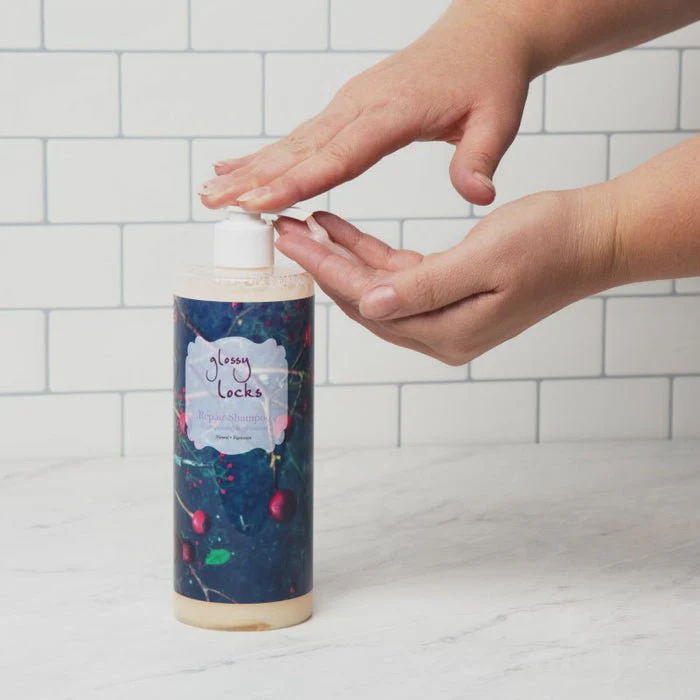 Glossy Locks Shampooing Réparateur 400ml – Image 2