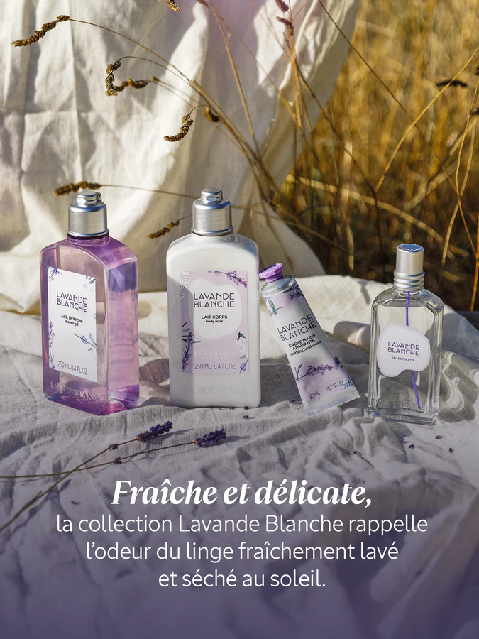 L'Occitane Lait Corps Lavande Blanche 250 ml – Image 2