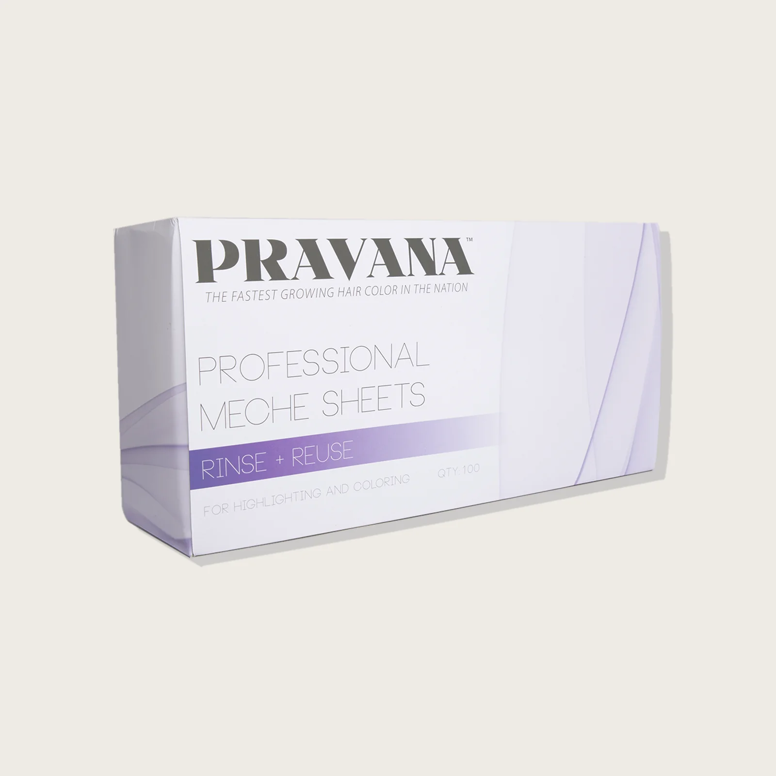 PRAVANA - Papier à mèches 100 pqt