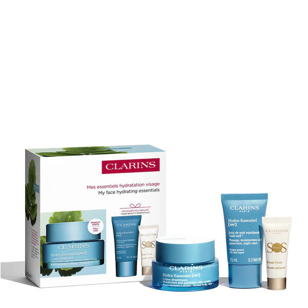 Clarins Hydra-Essentiel Coffret Crème jour 50 ml + 2 Produits