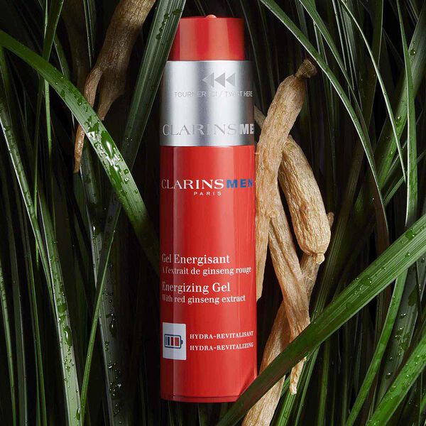 Clarins Men Gel Energisant à l'extrait de ginseng rouge – Image 3