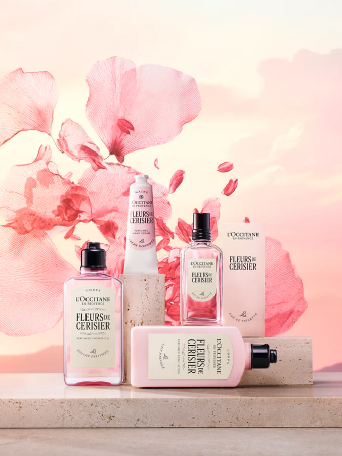 L'Occitane Gel Douche parfumé Fleurs de Cerisier – Image 5