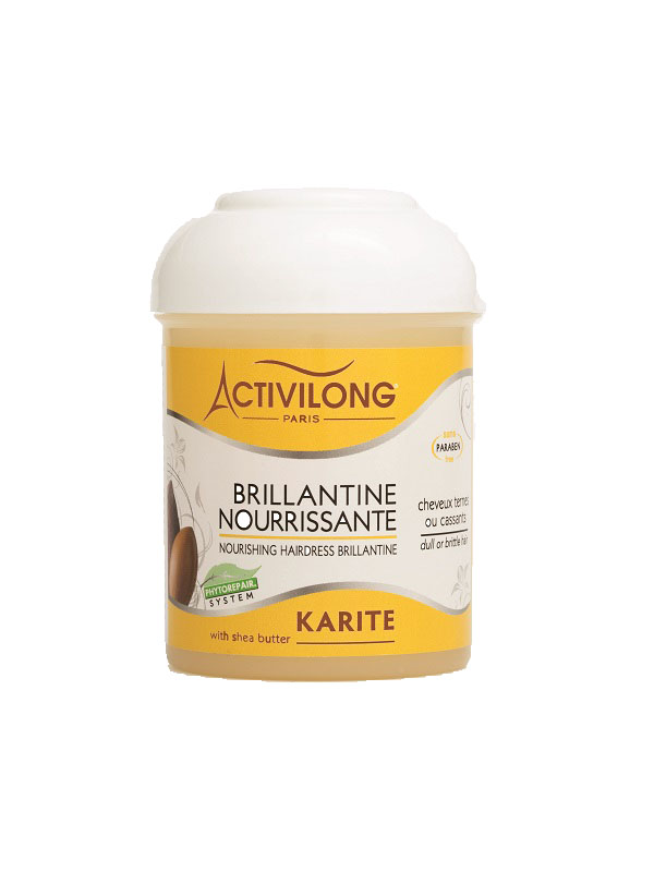 Pommade Brillantine nourrissante au beurre de Karité Activilong 125ml