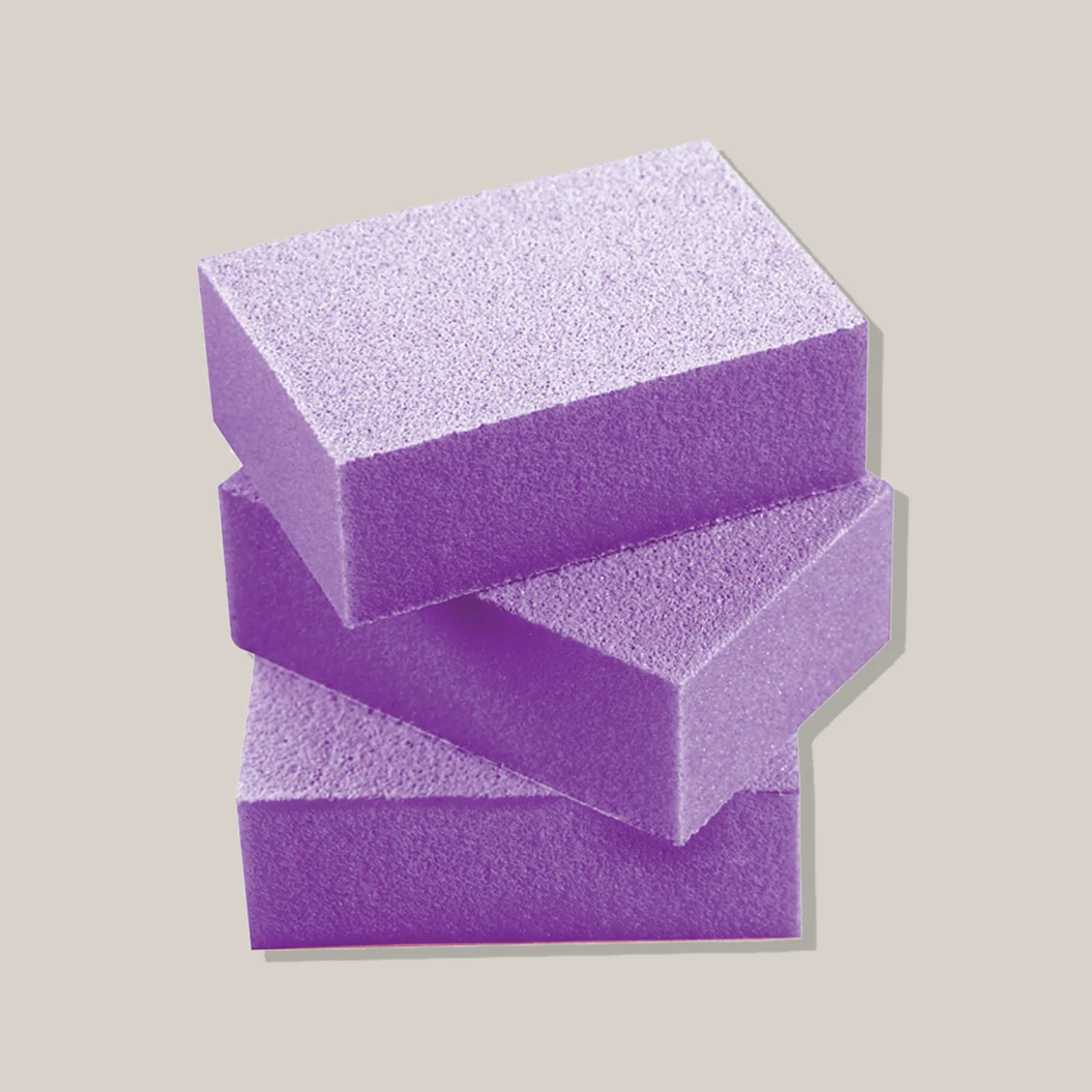 SILKLINE - Mini blocs polisseurs jetables mauve 50 pqt | DBMINIPRC