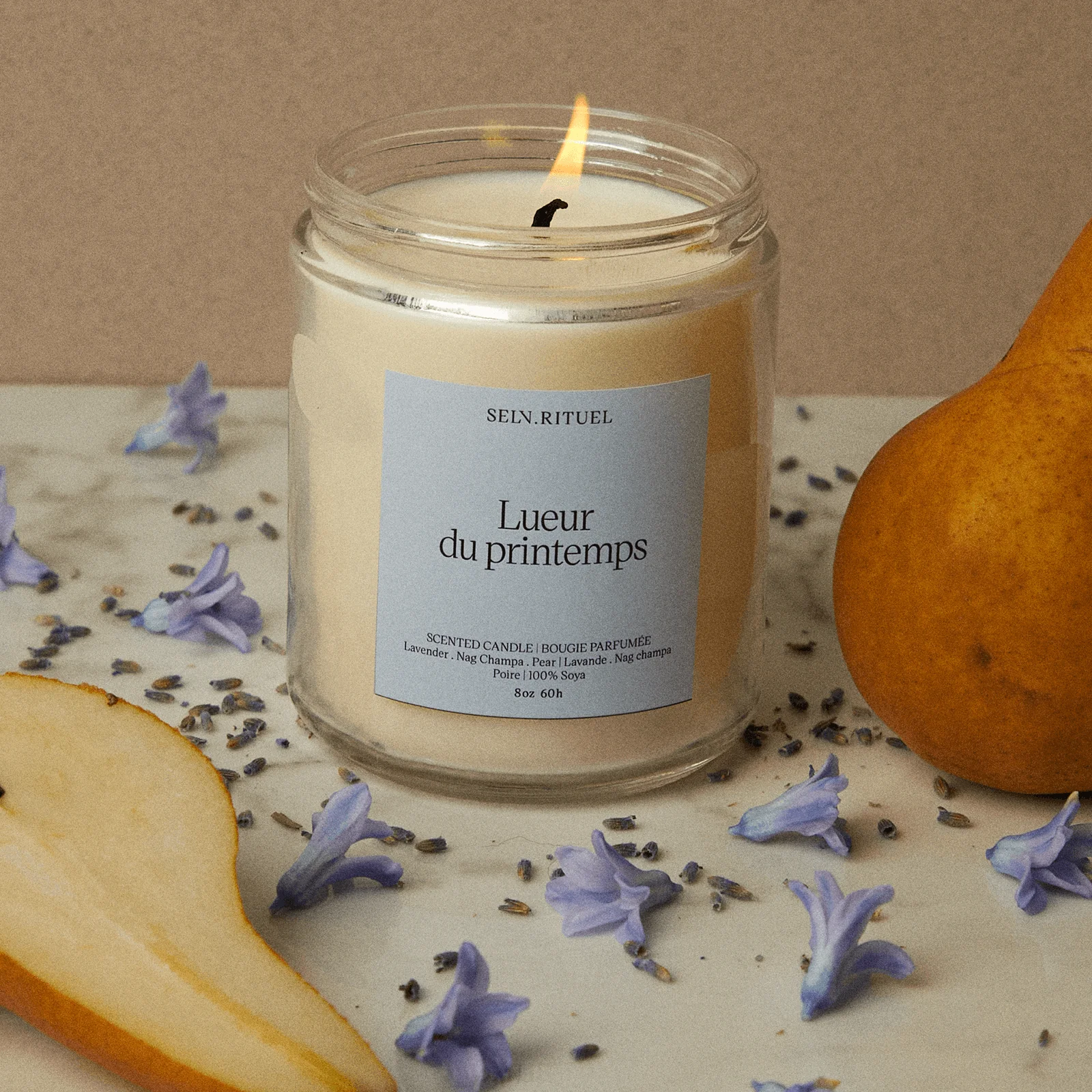 SELV RITUEL - Bougie Lueur Du Printemps 60H – Image 2