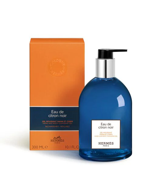 Hermès Eau de Citron Noir - Gel Moussant Mains et Corps 300 ml – Image 3
