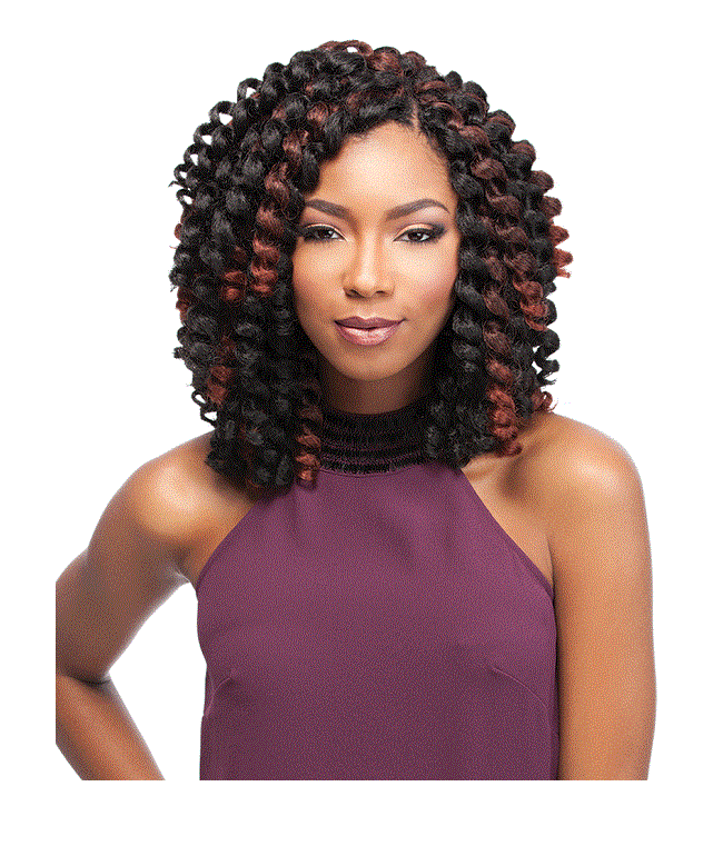 6 Paquet Crochet Braid African Collection Jamaican Bounce 26″