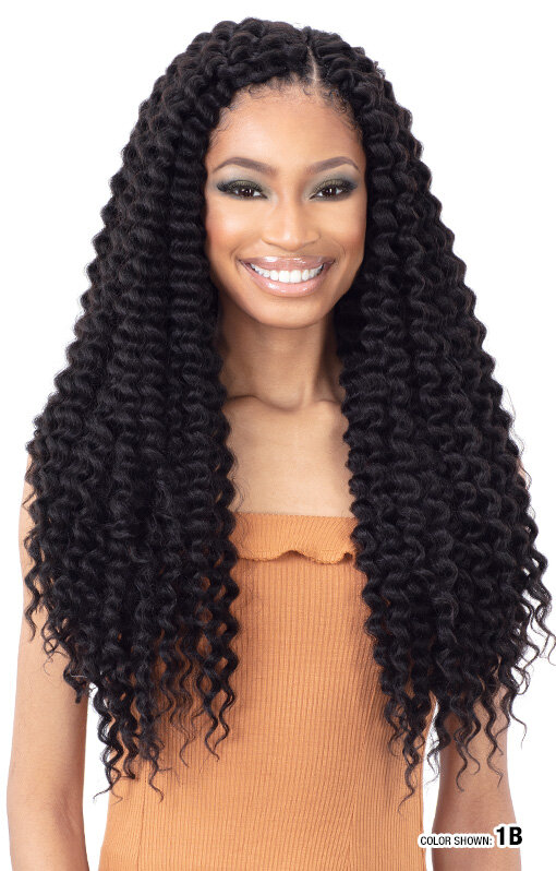 Crochet Braid Semi Naturel Soulfull Curl” Freetress