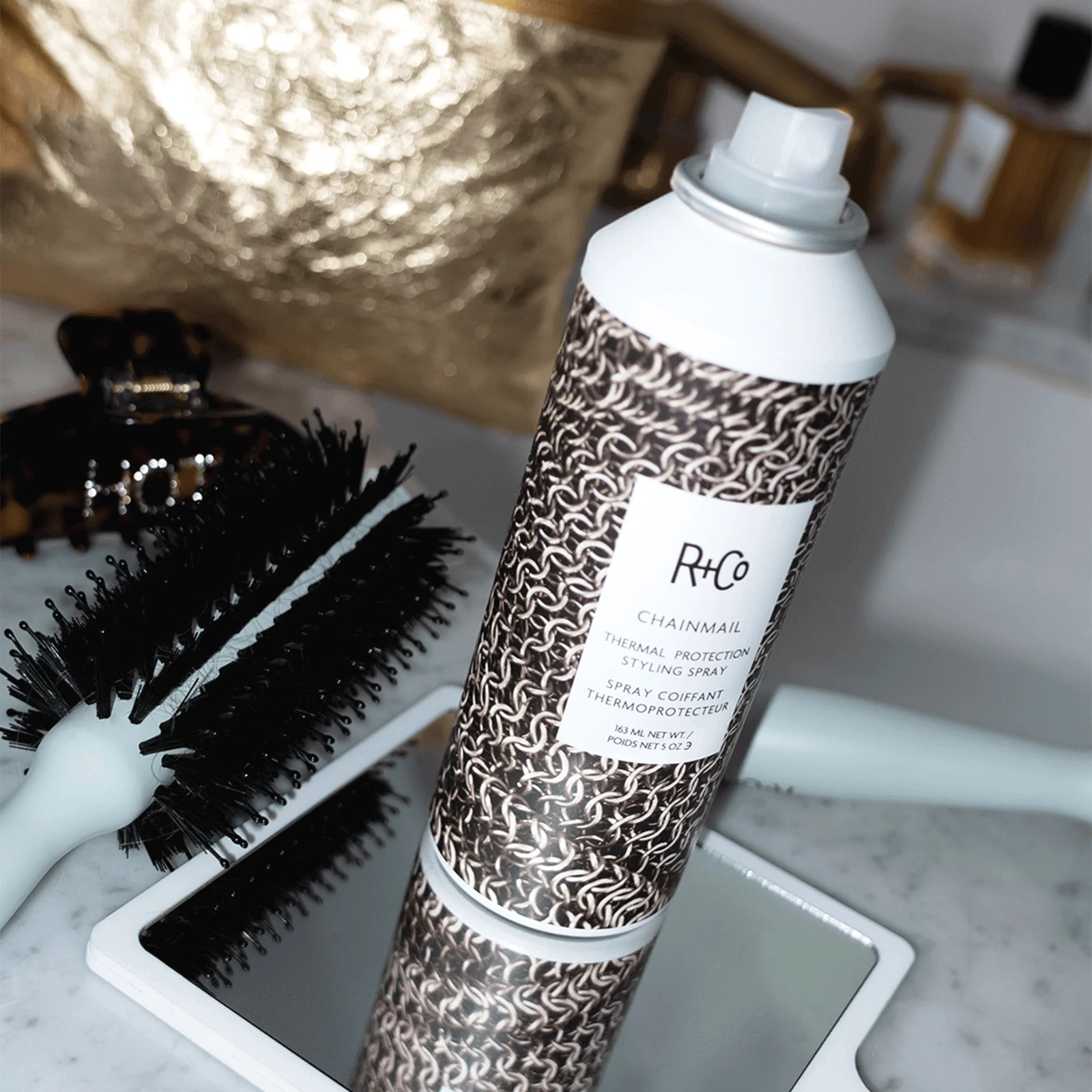 R+CO - Spray coiffant Chainmail 163 ml – Image 2