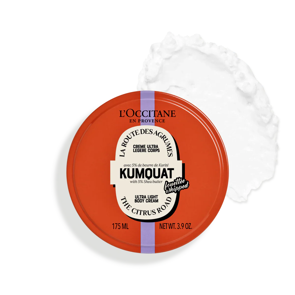 L'Occitane Crème corps ultra légère Karité Kumquat 175ml – Image 2