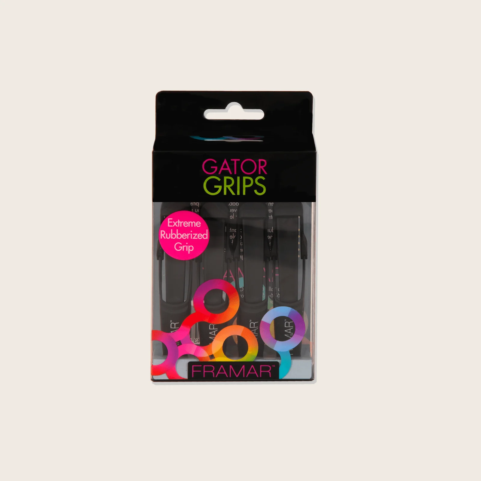 FRAMAR - Pinces Gator Grips noires