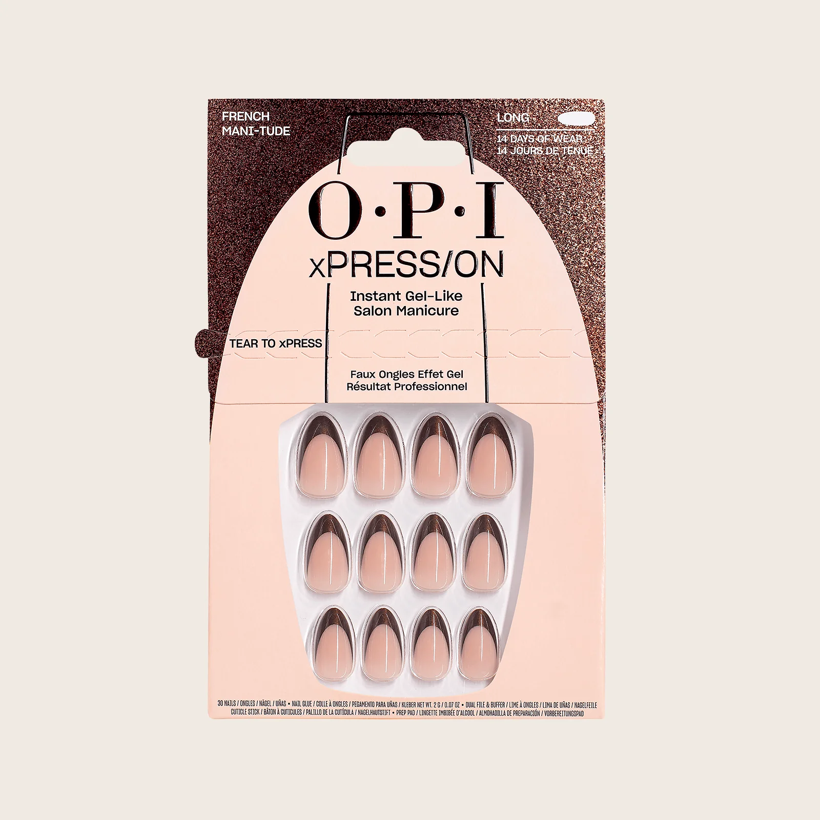 OPI - XPRESS/ON | French mani-tude | Taille longue | AN056L