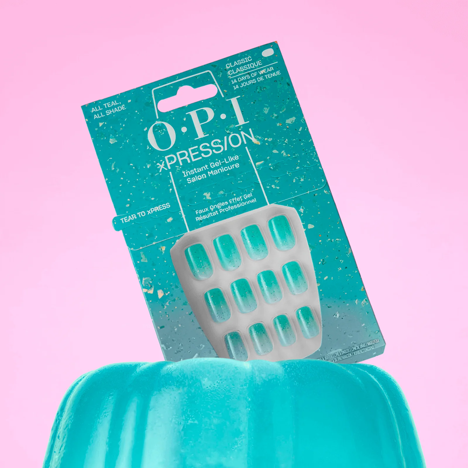 OPI - xPRESS/ON All Teal, All Shade AN060S – Image 2