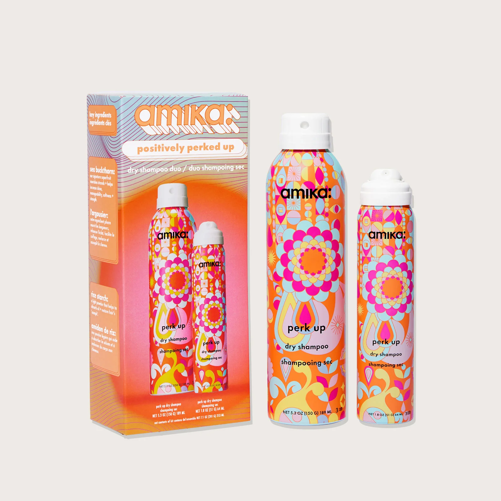 AMIKA - Promo des fêtes Coffret de shampoing sec Positively Perked Up - Canada