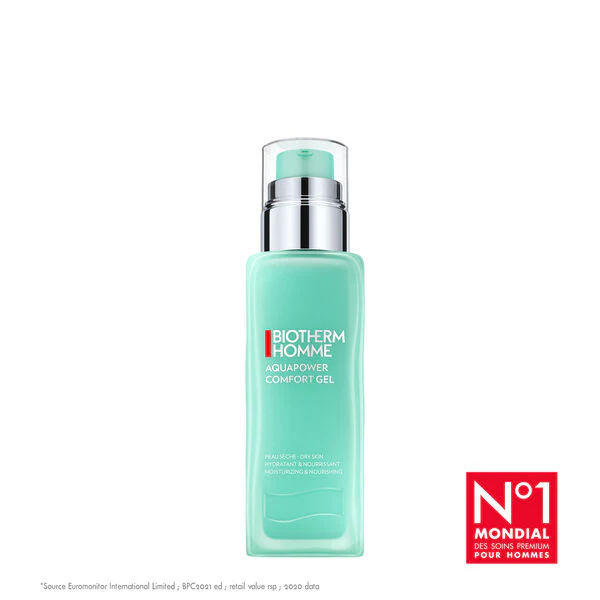 Biotherm - Aquapower Peaux Sèches Gel Hydratant pour Homme