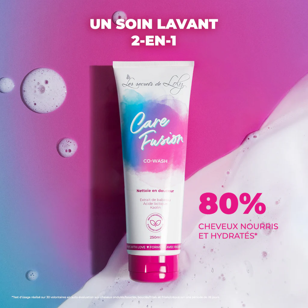 Les Secrets de Loly Care Fusion – Shampooing-crème – 250ml – Image 3