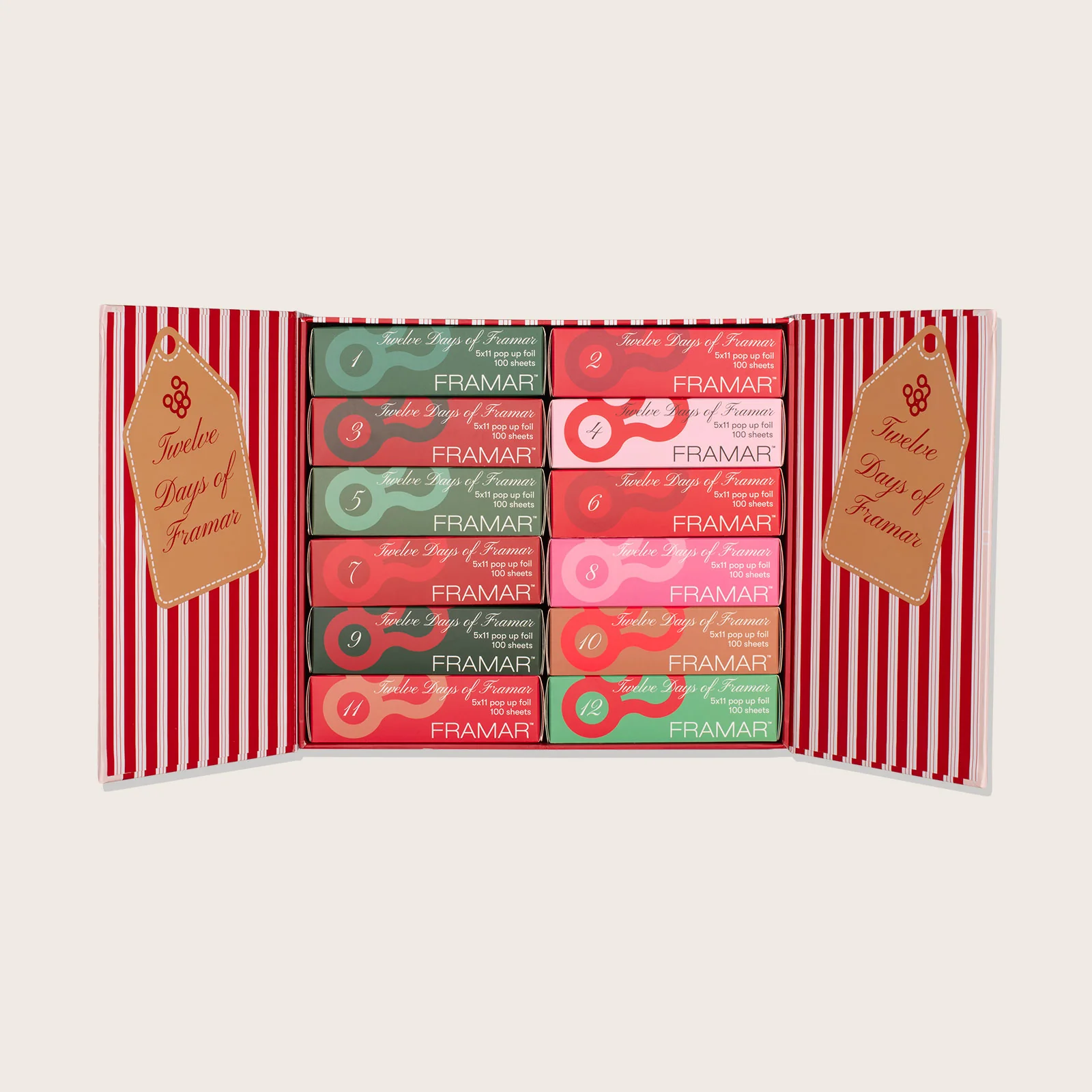 FRAMAR - Calendrier de l’avent 12 jours de Noel