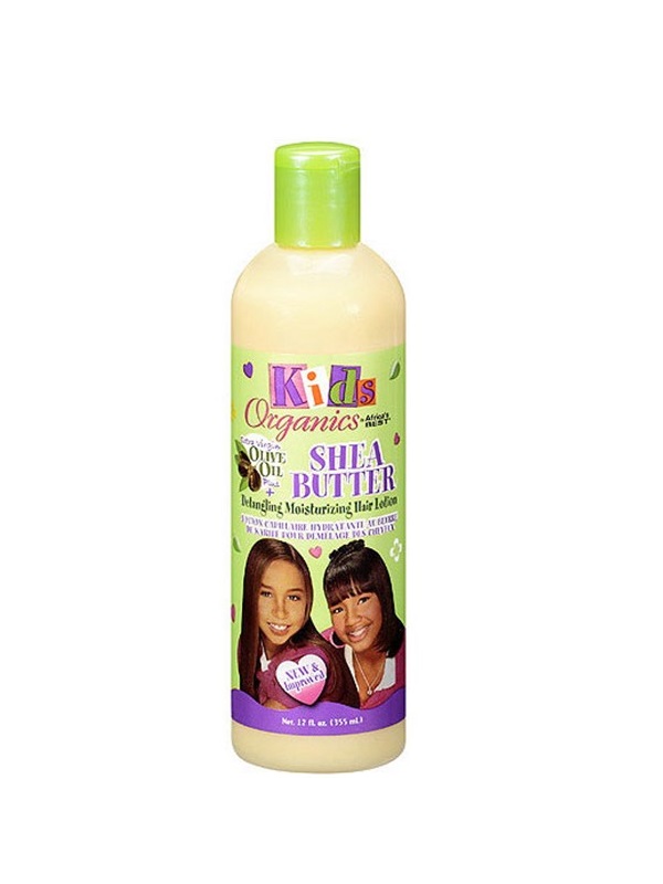 Lait Coiffant Kids Organics Shea Butter Detangling Moisturizing Hair Lotion