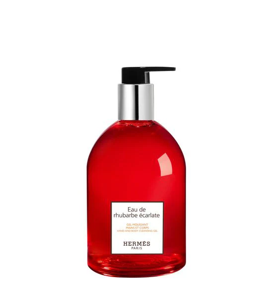 Hermès Eau de Rhubarbe Écarlate - Gel Moussant Mains et Corps 300 ml