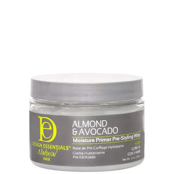 Design Essential Almond Avocado Primer Pre Stylin Whip 12oz