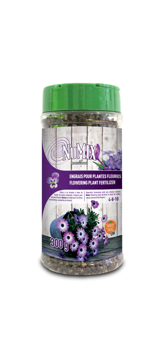 Engrais naturel pour fleurs BIO 4-8-10