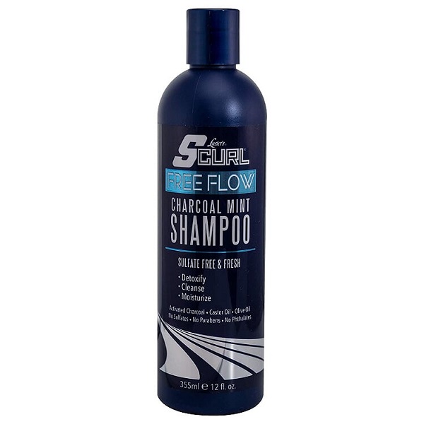 S-Curl Free Flow Charcoal Mint Shampoo