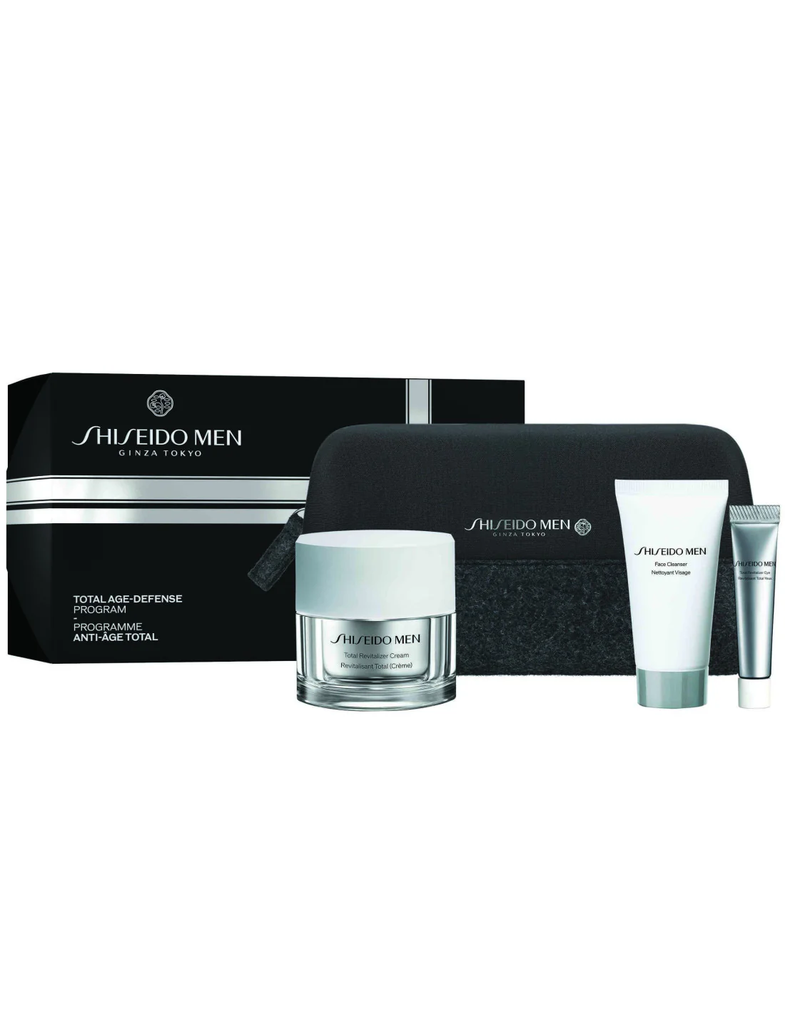 Shiseido Men Revitalisant Crème Visage - Coffret 2025