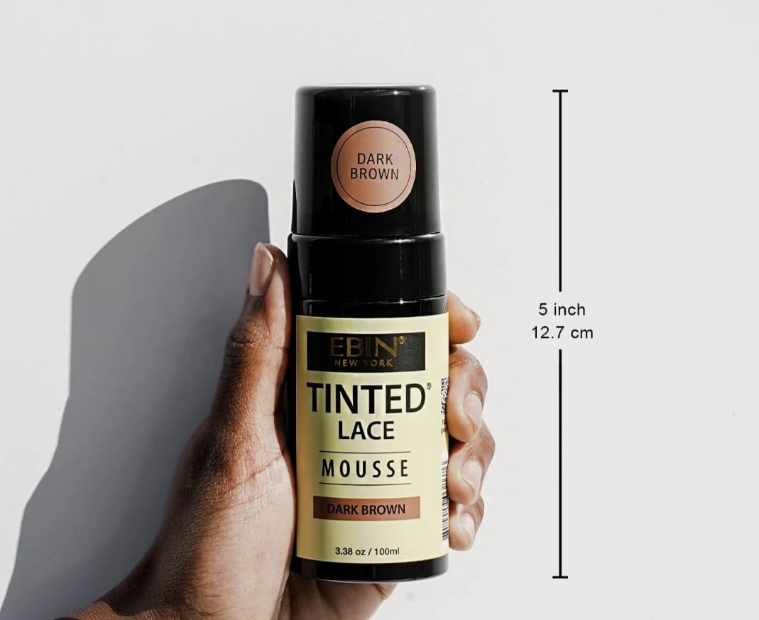 Tinted Lace Mousse – Dark Brown