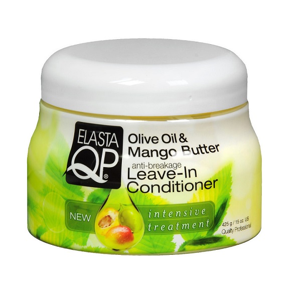 Elasta QP Olive Oil and Mango Butter Leave In Conditioner 15oz