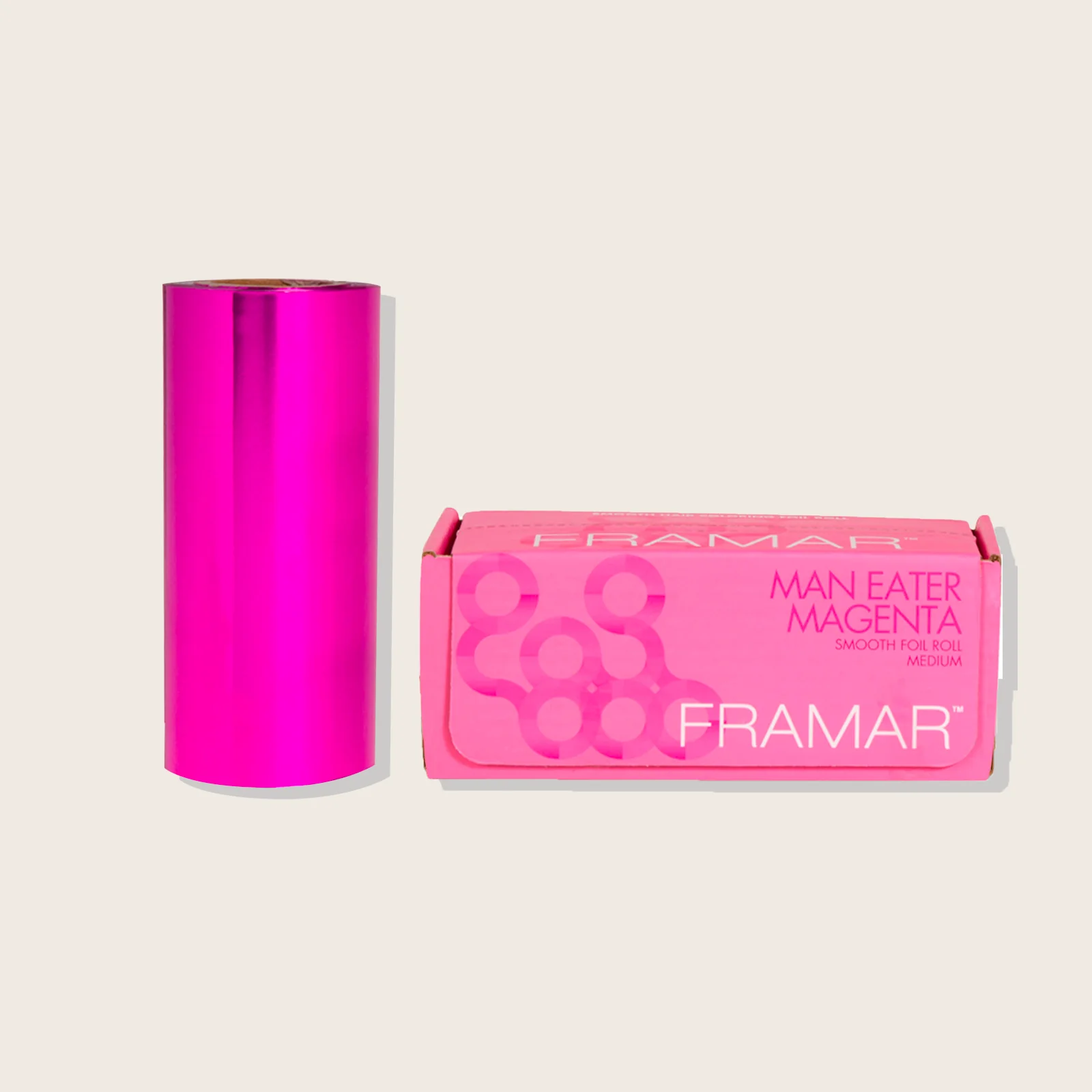 FRAMAR - Rouleau moyen man eater magenta petit