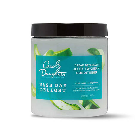 Carol’s Daughter Wash Day Delight Detangling Jelly-To-Cream Conditioner with Glycerin and Aloe, Paraben-Free for Moisture, Hydration and Shine, Moisturizing, Curly Hair , 20 Oz