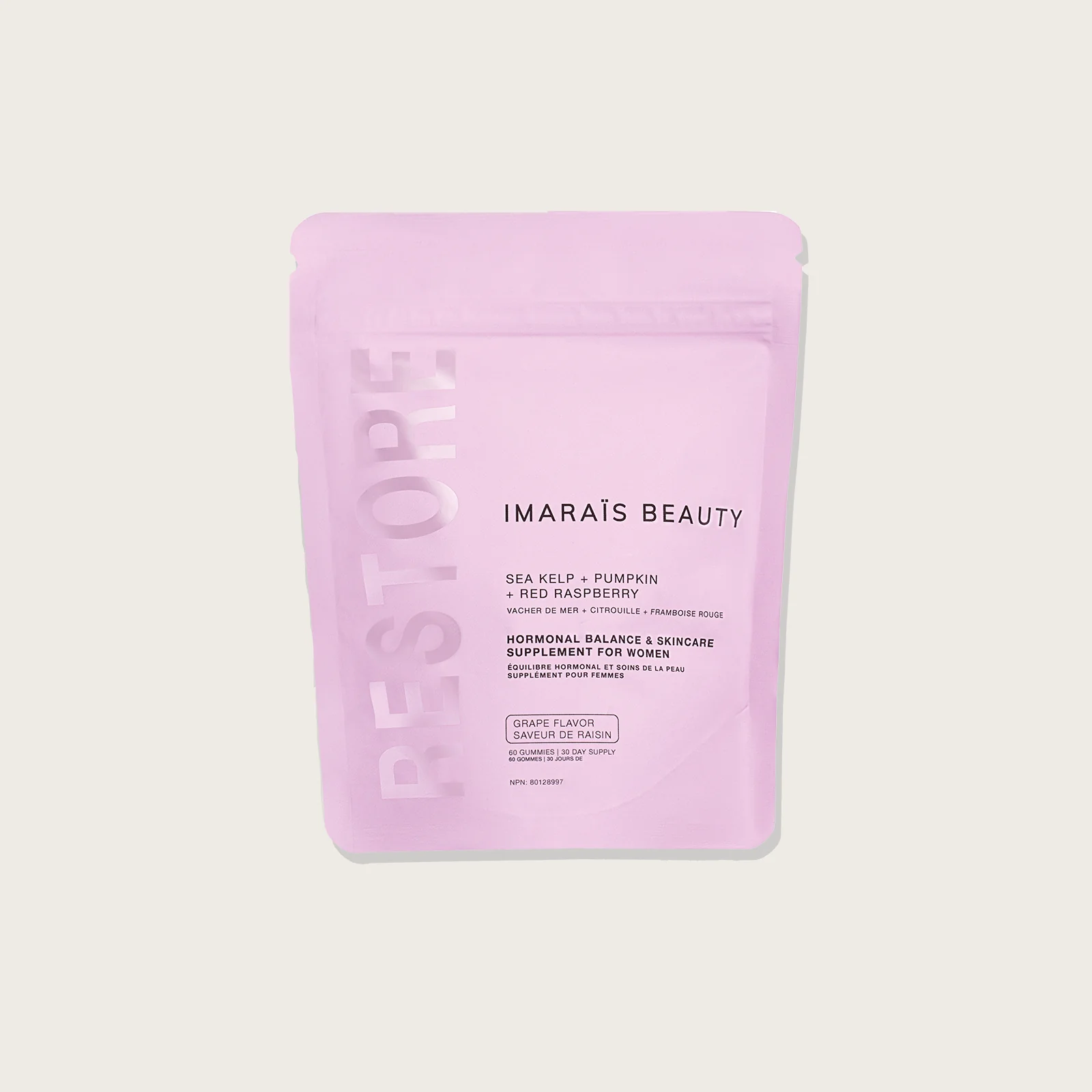 Suppléments de beauté Soutien hormonal féminin RESTORE Raisin