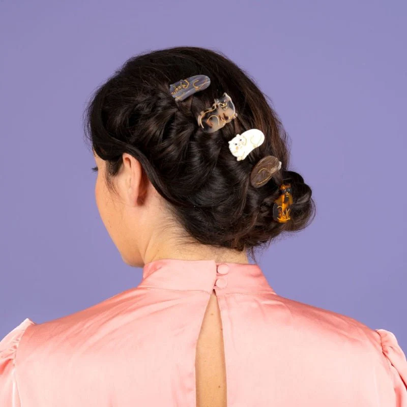 Pince à cheveux chat du Bengale – Image 3