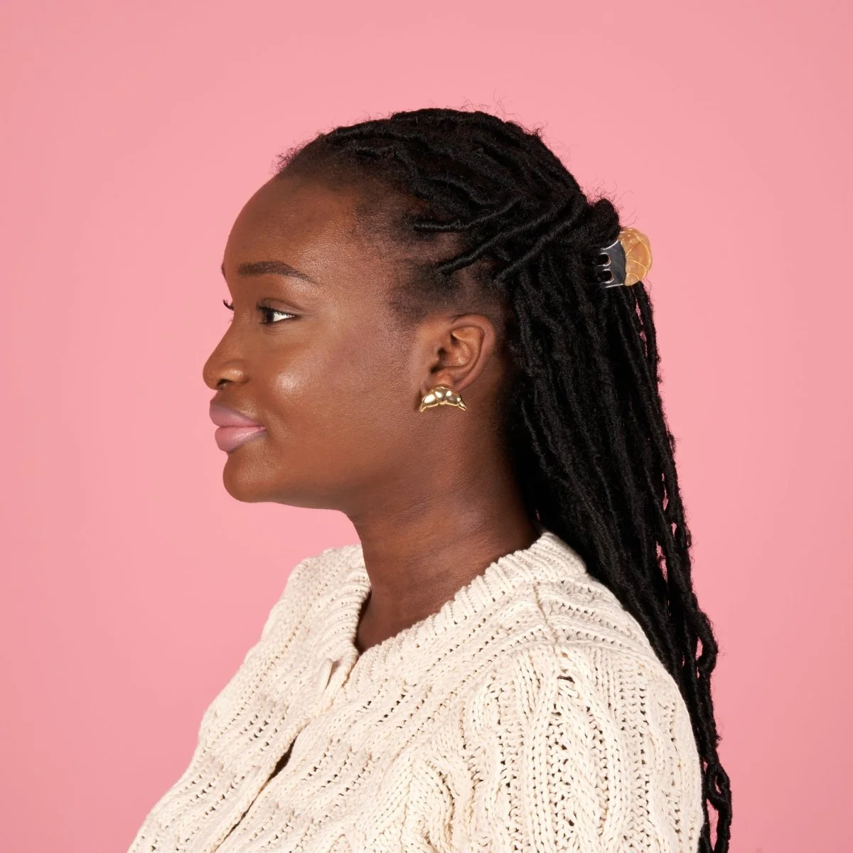 Mini-griffe à cheveux croissant – Image 2