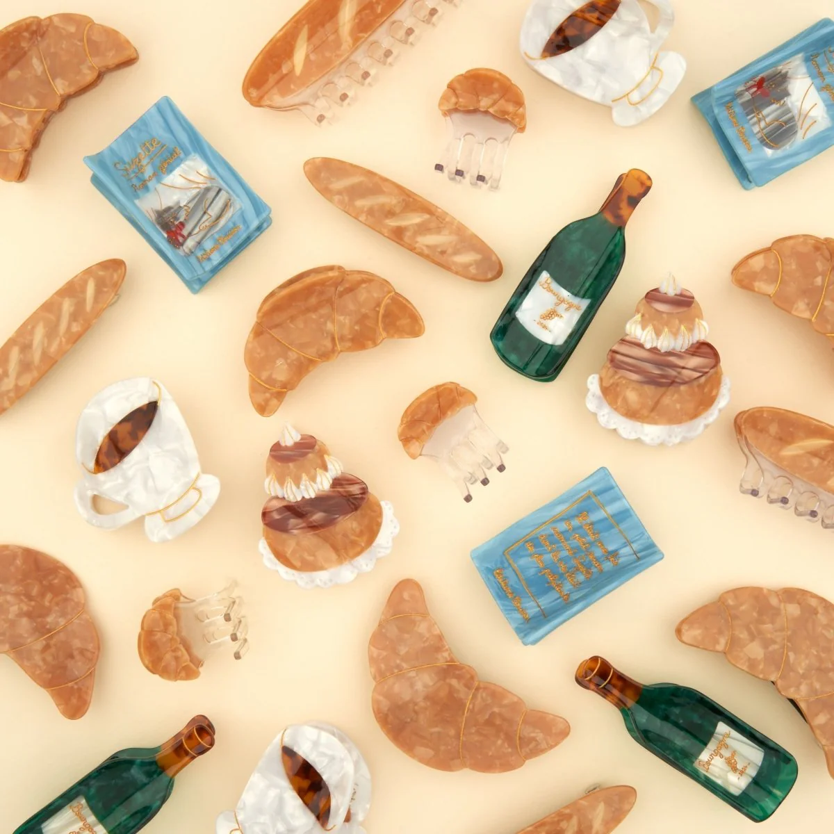 Mini-griffe à cheveux croissant – Image 3