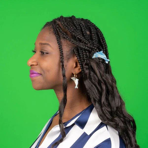 Pince à cheveux dauphin – Image 3