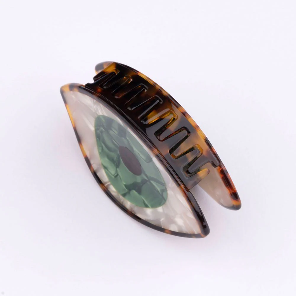 Griffe à cheveux pour les yeux – Vert – Image 8