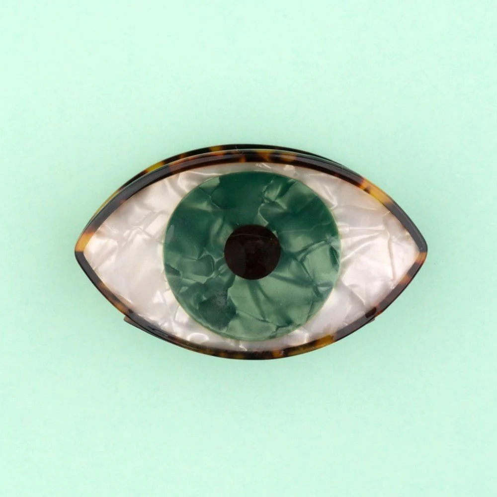 Griffe à cheveux pour les yeux – Vert – Image 7