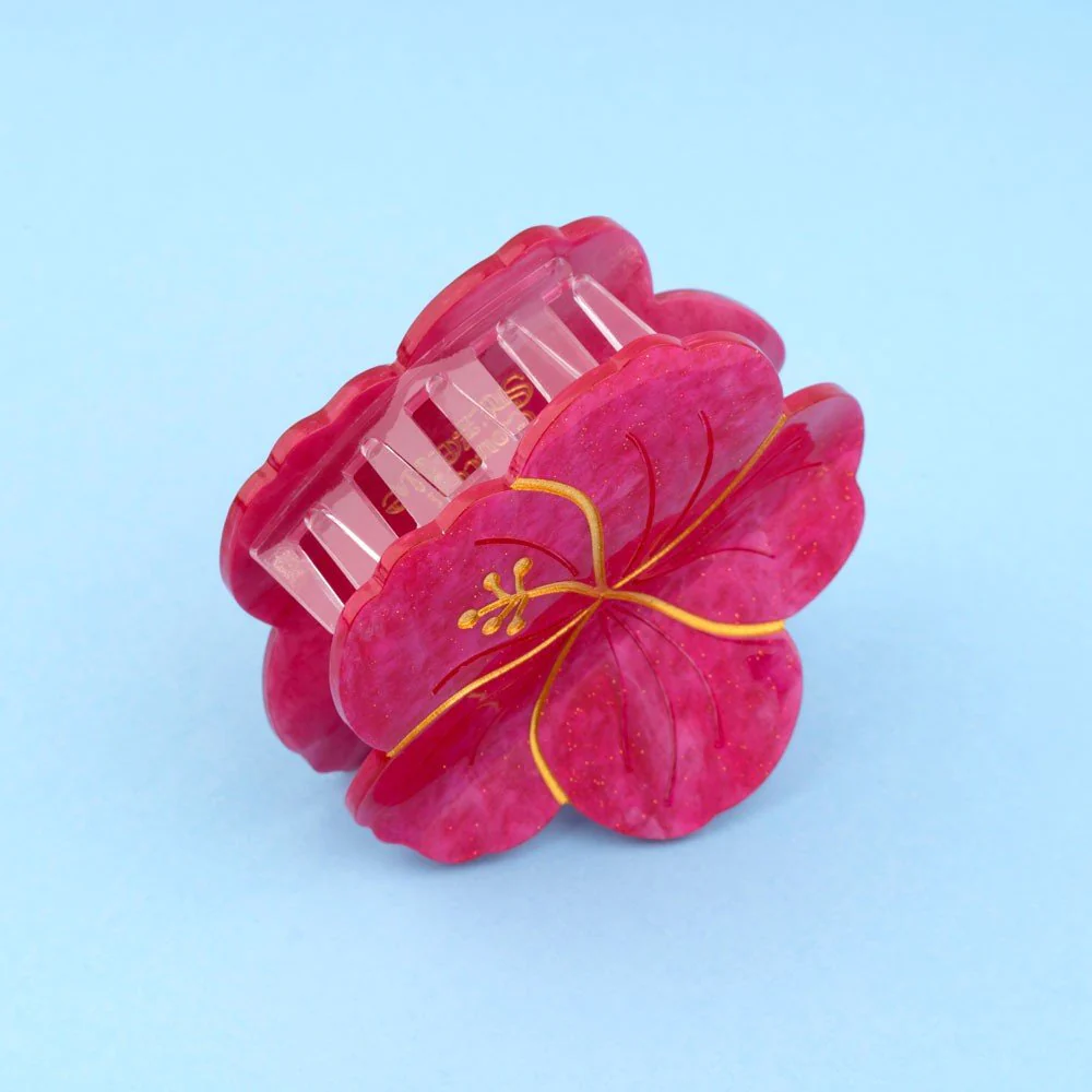 Griffe à cheveux d'hibiscus – Image 4