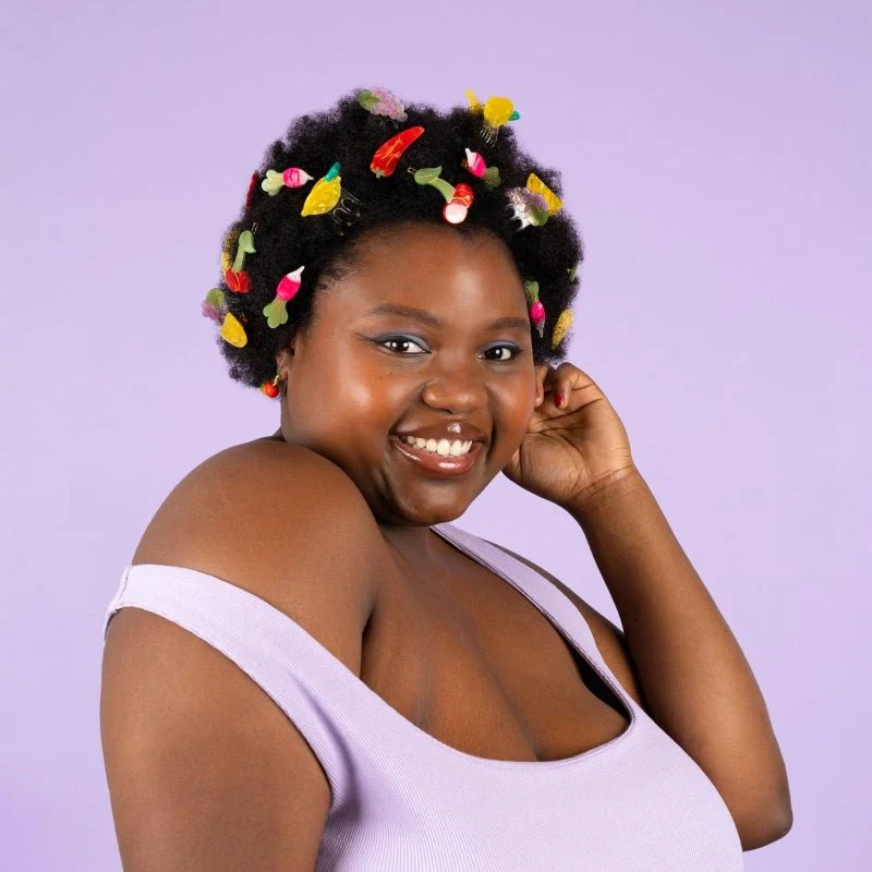 Pince à cheveux citron – Image 3