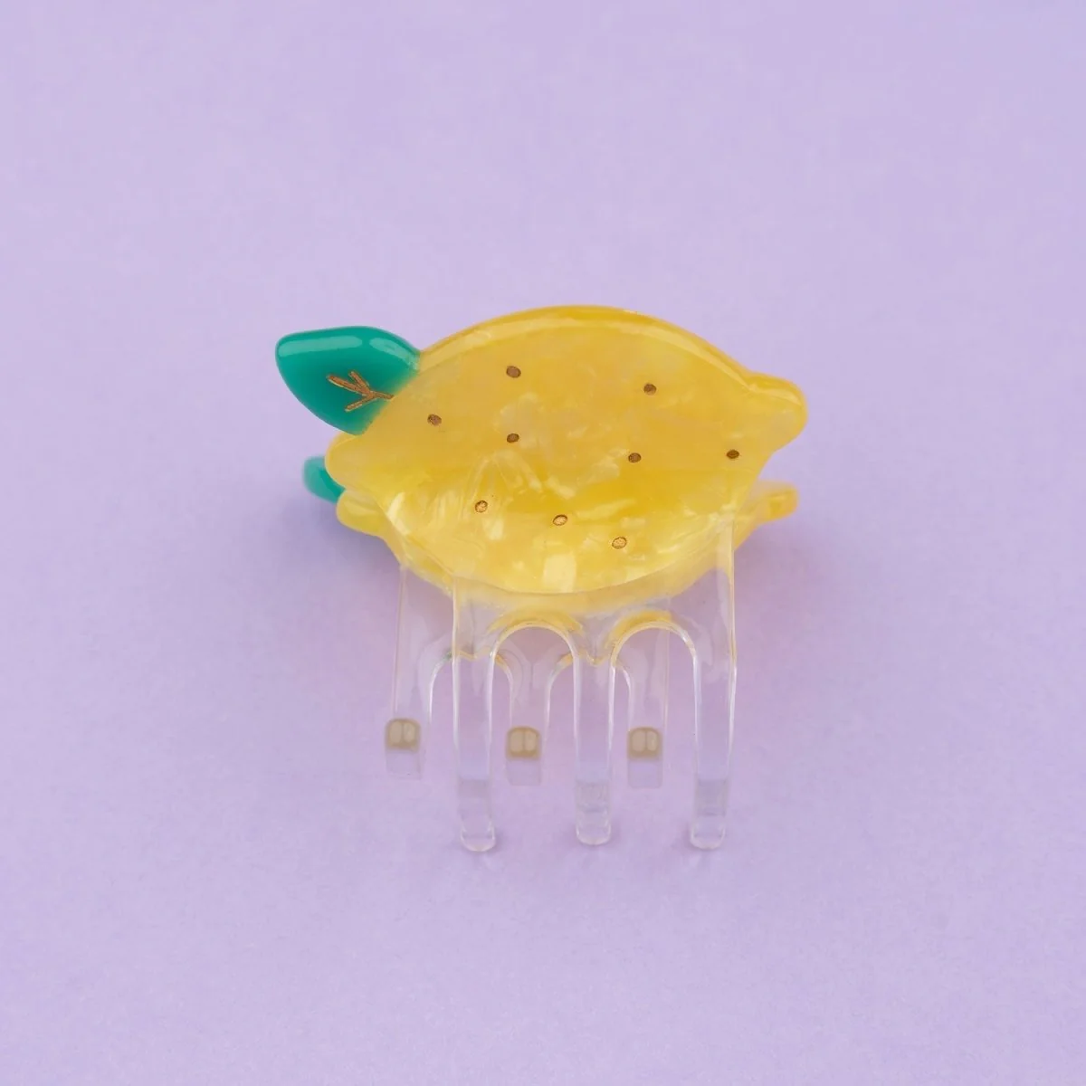 Mini griffe à cheveux citron – Image 6