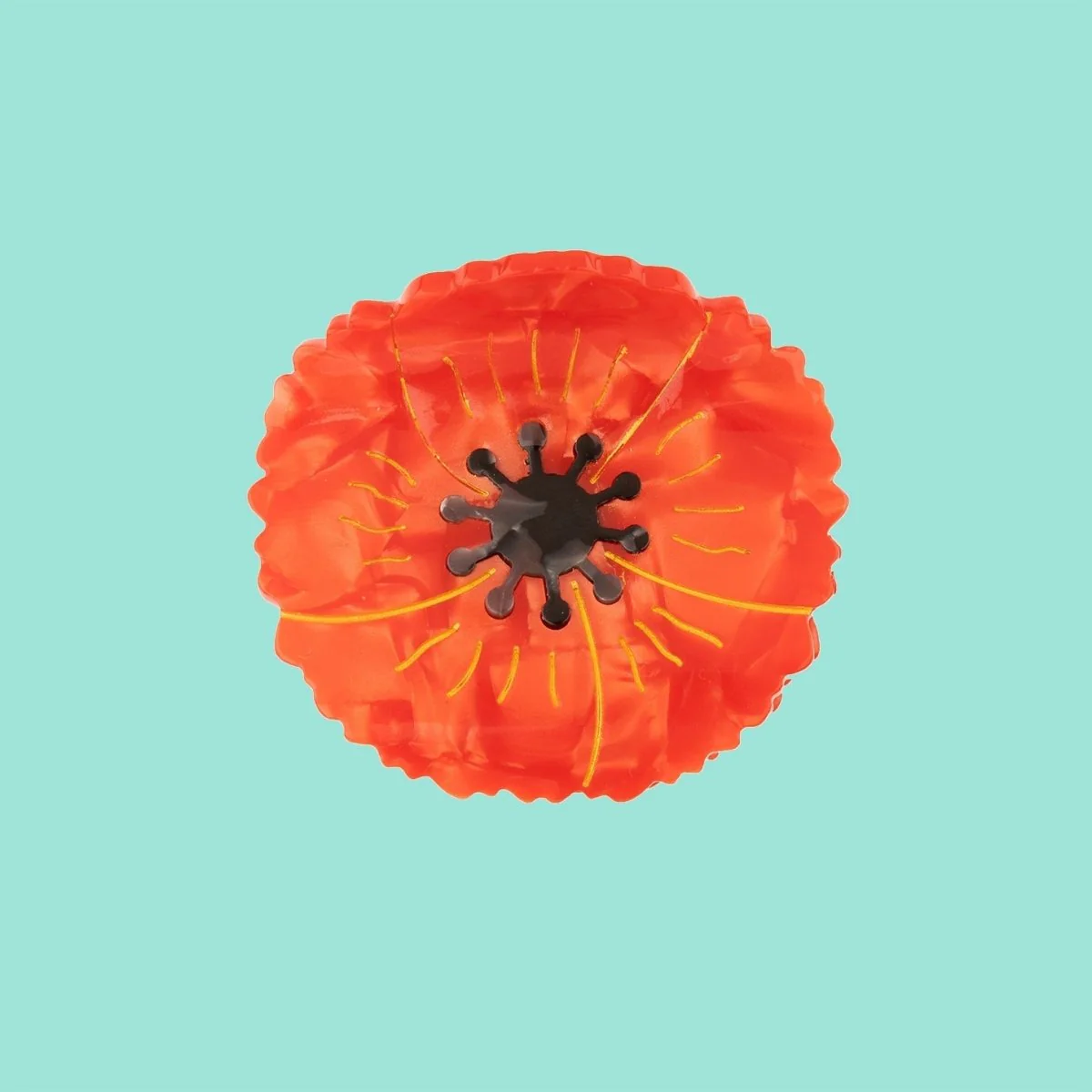 Griffe de cheveux de coquelicot – Image 5