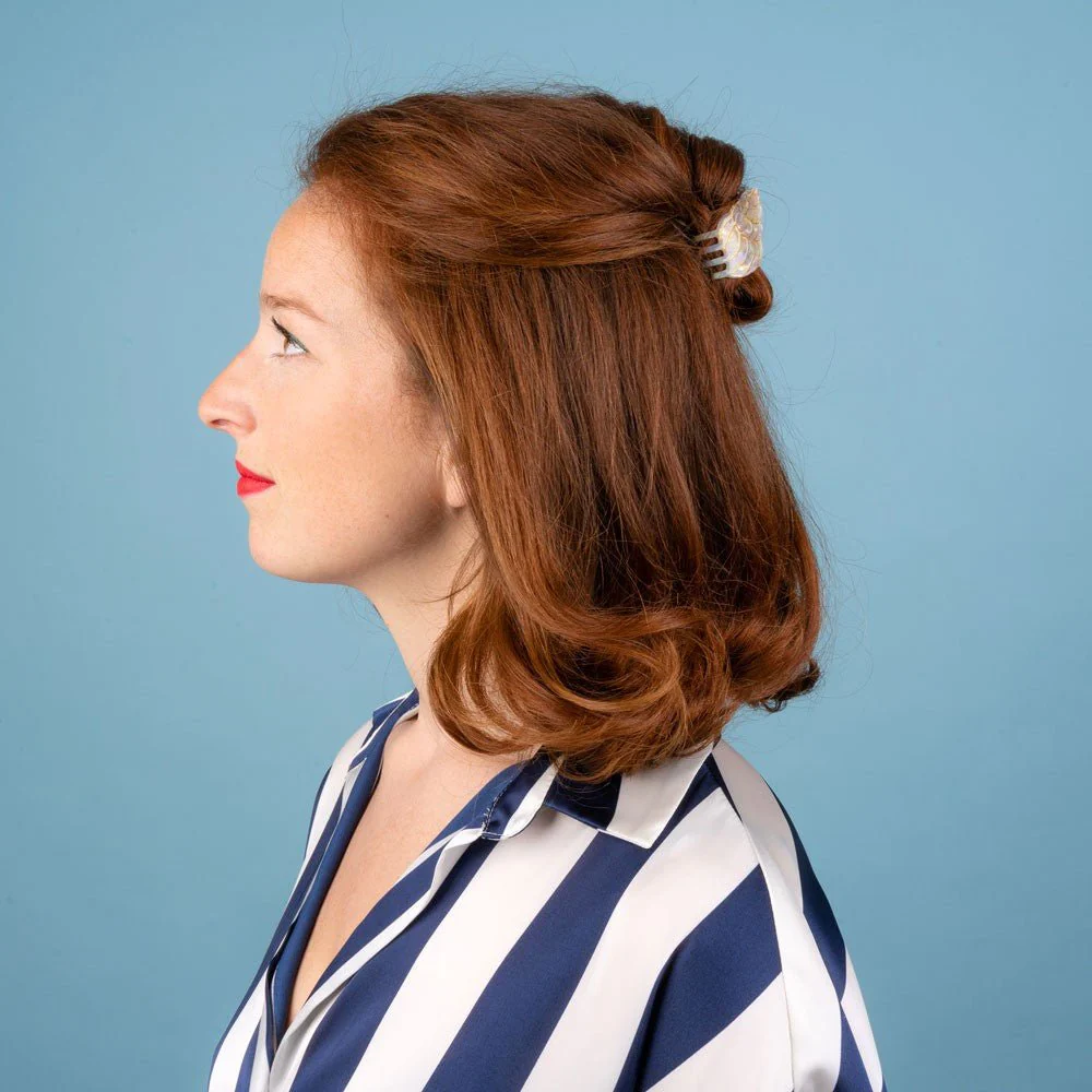 Mini griffe à cheveux Shell – Image 4