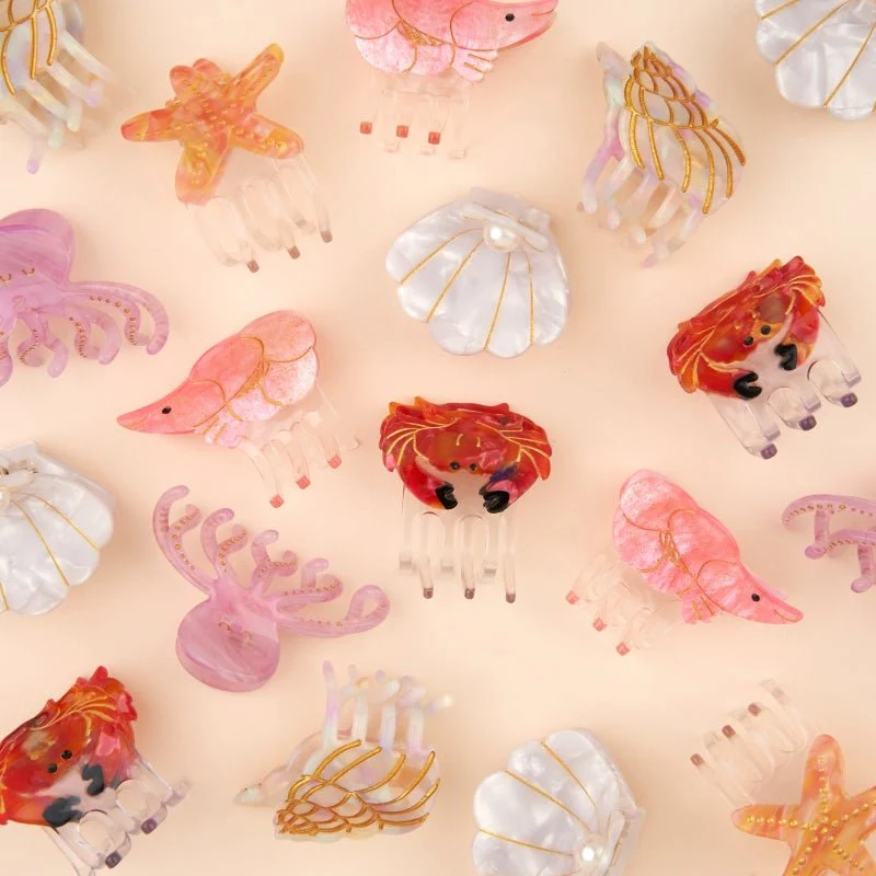 Mini griffe à cheveux étoile de mer – Image 7