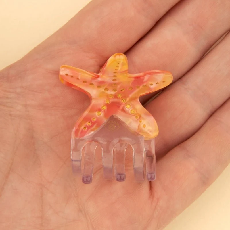 Mini griffe à cheveux étoile de mer – Image 4