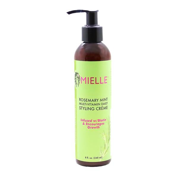 MIELLE ORGANICS Crème coiffante croissance Romarin/Menthe poivrée (Rosemary Mint) 240ml